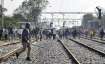 rrb ntpc exam protests, students