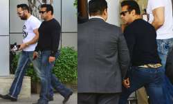 Actor Salman Khan, who was shooting for Race 3 in Abu Dhabi
