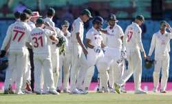 Indian batsman Ravichandran Ashwin and Hanuma Vihari, blue