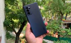 Oppo Reno 6 Pro comes with a sandstone-like finish at the