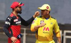 Clash of Titans: RCB vs CSK IPL 2021 - Captain Kohli vs Mentor Dhoni, all you need to know