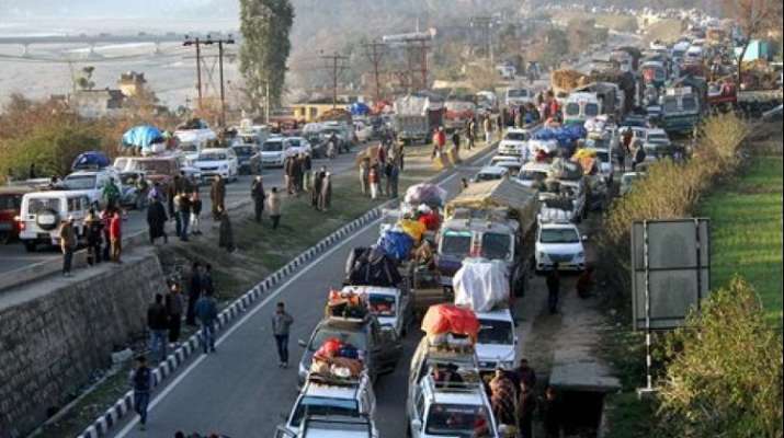 Jammu-Srinagar highway